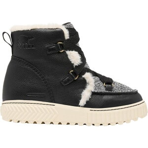�\���� ���f�B�[�X �V���[�Y �u�[�c�E���C���u�[�c SOREL Onave Alpine Felt Synthetic WP Boot - Women's Black/Chalk �`���[�N