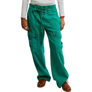 �t���[�s�[�v�� ���f�B�[�X �{�g���X �J�W���A���p���c Free People Park Ave Pant - Women's Golf Green �O���[��