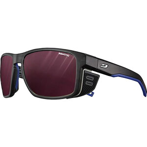 �W�����{ �����Y �A�N�Z�T���[ �T���O���X�E�A�C�E�F�A Julbo Shield Polarized Sunglasses Translucent Black/Blue/White/REACTIV 0-4 High Contrast �z���C�g
