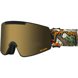 �s�b�g�o�C�p�[ �����Y �A�N�Z�T���[ �T���O���X�E�A�C�E�F�A Pit Viper The Proform Goggle Actualbush/Gold �S�[���h