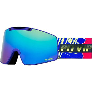 �s�b�g�o�C�p�[ �����Y �A�N�Z�T���[ �T���O���X�E�A�C�E�F�A Pit Viper The Proform Goggle The Long Track/Blue-Purple/Climax �u���[