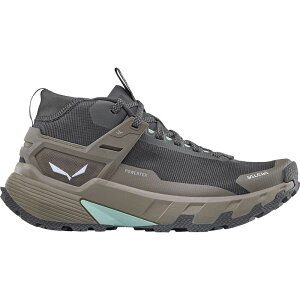 �T���� ���f�B�[�X �V���[�Y �u�[�c�E���C���u�[�c Salewa Pedroc 2 Mid PTX Boot - Women's Black Out/Bungee Cord �u���b�N