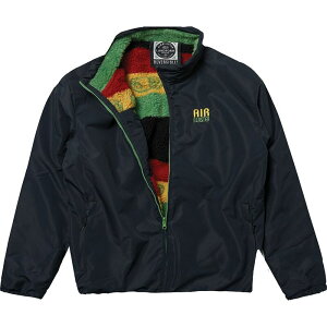 �G�A�u���X�^�[ �����Y �A�E�^�[ �W���P�b�g�E�u���]�� Airblaster Double Puff Jacket - Men's Max Rasta Stripe �X�g���C�v
