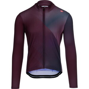JXe Y gbvX TVc W[W[ Castelli Amplify Thermalimitedition Jersey - Men's Deep Bordeaux/Twilight Blue/Deepurple u[