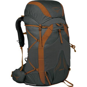 �I�X�v���[�p�b�N �����Y �o�b�O �o�b�N�p�b�N�E�����b�N�T�b�N Osprey Packs Exos 58L Backpack Dark Charcoal Grey �`���R�[��
