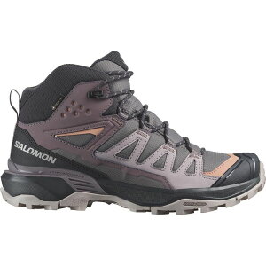 �T������ ���f�B�[�X �V���[�Y �u�[�c�E���C���u�[�c Salomon X Ultra 360 Mid GTX Hiking Boot - Women's Plum Kitten/Phantom/Cork �v����