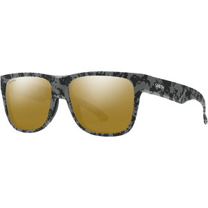 X~X Y ANZT[ TOXEACEFA _E Smith Lowdown 2 ChromaPopolarized Sunglasses Matte Gray Marble/ChromaPopolarized Bronze Mirror O[