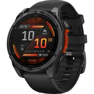 yz K[~ Y rv ANZT[ fenix 8 AMOLED Sport Watch Slate Gray (Black Silicone Band)