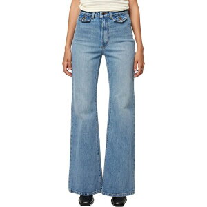 ���[���Y ���f�B�[�X �{�g���X �J�W���A���p���c Rolla's Eastcoast Flare Pant - Women's Lia/Brad Blue �u���[