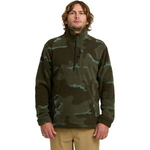 �r���{�� �����Y �A�E�^�[ �j�b�g�E�Z�[�^�[ ���b�N�l�b�N Billabong Boundary Mock Neck Sweater - Men's Military Camo