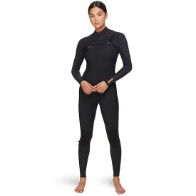 オニール レディース 上下セット 水着 Hyperfreak 3/2+mm Chest-Zip Full Wetsuit - Women's Black/Black