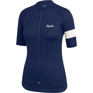 ���t�@ ���f�B�[�X �g�b�v�X �V���c �W���[�W�[ Rapha Core Lightweight Jersey - Women's Navy �l�C�r�[