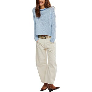 �t���[�s�[�v�� ���f�B�[�X �A�E�^�[ �j�b�g�E�Z�[�^�[ Free People Opal Sweater - Women's Cashmere Blue �u���[