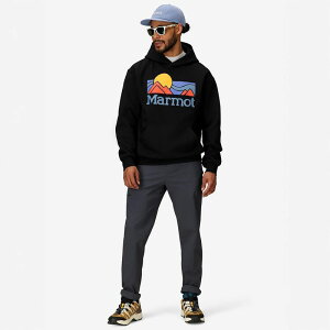 �}�[���b�g �����Y �A�E�^�[ �p�[�J�[�E�X�E�F�b�g Marmot Coastal Hoodie - Men's Black �u���b�N
