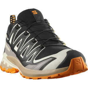�T������ �����Y �V���[�Y �X�j�[�J�[ Salomon XA Pro 3D V9 Gore-Tex Trail Running Shoe - Men's Black/Vanilla Ice/Turmeric �u���b�N
