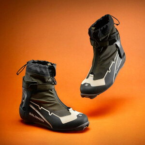 �T������ �����Y �V���[�Y �u�[�c�E���C���u�[�c �L���b�v �P�[�v Salomon Escape Outpath Boot - 2026 Peat/Rainy Day/Iron