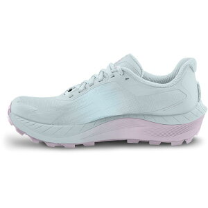 �g�|�A�X���`�b�N ���f�B�[�X �V���[�Y �X�j�[�J�[ Topo Athletic MTN Racer 4 Trail Running Shoe - Women's Grey/Purple �O���[
