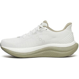 �T�b�J�j�[ �����Y �V���[�Y �X�j�[�J�[ Saucony Triumph 23 Running Shoe - Men's White/Laurel �z���C�g