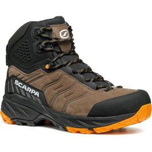 �X�J���p �����Y �V���[�Y �u�[�c�E���C���u�[�c Scarpa Rush TRK GTX Boot - Men's Brown/Orange �I�����W