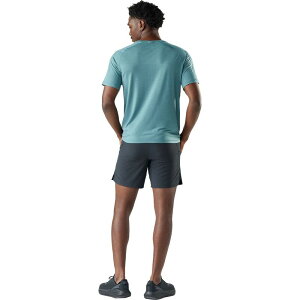 �X�}�[�g�E�[�� �����Y �g�b�v�X �V���c Smartwool Active Ultralite Short Sleeve Shirt - Men's Dusty Teal �e�B�[��