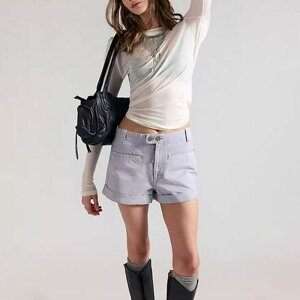 �t���[�s�[�v�� ���f�B�[�X �{�g���X �J�W���A���p���c Free People Sakura Short - Women's Blue Imagination �u���[