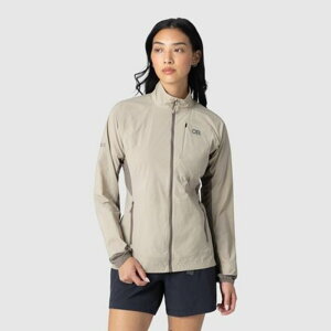 �A�E�g�h�A���T�[�` ���f�B�[�X �A�E�^�[ �W���P�b�g�E�u���]�� Outdooresearch Deviator Wind Jacket - Women's Pro Khaki/Gravel �J�[�L