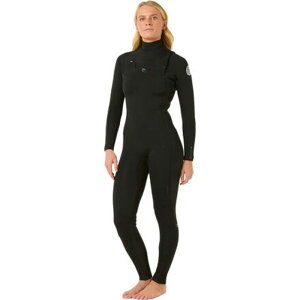 ���b�v�J�[�� ���f�B�[�X ���� �㉺�Z�b�g Rip Curl Dawn Patrol 4/3 Back-Zip Full Wetsuit - Women's Black �u���b�N