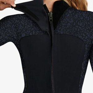 ���L�V�[ ���f�B�[�X ���� �㉺�Z�b�g Roxy 4/3mm Swell Series Back Zip Wetsuit - Women's Animal Print �A�j�}��