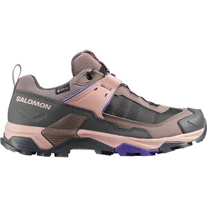 �T������ ���f�B�[�X �V���[�Y �X�j�[�J�[ Salomon X Ultra 5 GTX Hiking Shoe - Women's Iron/Shadow Gray/Deep Blue �O���[