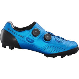 シマノ メンズ スニーカー シューズ SH-XC9 S-PHYRE Wide Cycling Shoe - Men's Blue