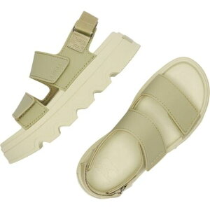 �\���� ���f�B�[�X �V���[�Y �T���_�� �A���N�� SOREL Kinetic Sunchase Ankle Strap Sandal - Women's Dusty Twill/Light Aloe