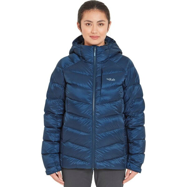 ラブ レディース アウター ジャケット・ブルゾン ダウン レース ジャケット Rab Glaceon Pro Down Jacket - Women's Tempest Blue ブルー
