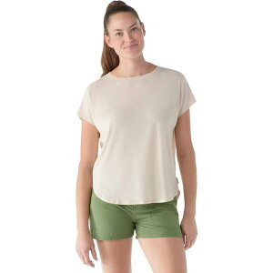 �X�}�[�g�E�[�� ���f�B�[�X �g�b�v�X T�V���c Smartwool Swing Top - Women's Almond