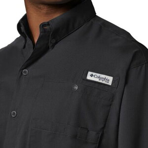 �R�����r�A �����Y �g�b�v�X �V���c ���� Columbia TamiamiI Short-Sleeve Shirt - Men's Black �u���b�N