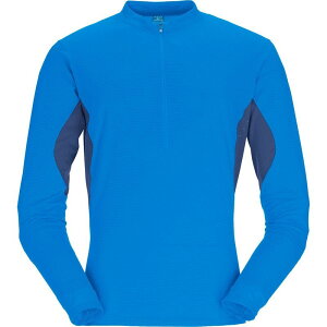 ���u �����Y �g�b�v�X T�V���c Rab Sonic Ultra Zip Top - Men's Maya Blue/Tempest Blue �u���[