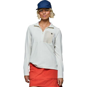 �m���[�i ���f�B�[�X �A�E�^�[ �p�[�J�[�E�X�E�F�b�g Norrona Femund Warm1 Half-Zipullover - Women'snowhite �z���C�g