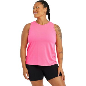 �I�C�Z�� ���f�B�[�X �g�b�v�X T�V���c Oiselle Flyoutrail Tank Top - Women's Neon Pink �s���N