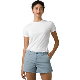 プラーナ レディース Tシャツ トップス Foundation Rib T-Shirt - Women's White
