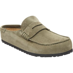 �r���P���V���g�b�N ���f�B�[�X �V���[�Y �X�j�[�J�[ Birkenstock Naples Wrapped Bold Grip Narrow Shoe - Women's Taupe Suede �g�[�v