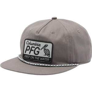 �R�����r�A �����Y �A�N�Z�T���[ �X�q Columbia PFG Back Tack Snapback Hat City Grey/Pelican Fotw �O���[