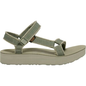 �e�o ���f�B�[�X �V���[�Y �T���_�� Teva Midform Universal Canvasandal - Women'seagrass