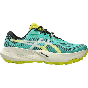 �A�V�b�N�X �����Y �V���[�Y �X�j�[�J�[ Asics Trabuco 14 Trail Running Shoe - Men's Aurora Green/Light Dust �O���[��