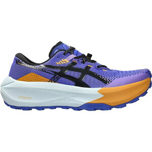 �A�V�b�N�X �����Y �V���[�Y �X�j�[�J�[ Asics Trabuco Max 5 Trail Running Shoe - Men's Cobalt Burst/Black �u���b�N