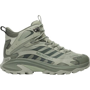 ������ �����Y �V���[�Y �X�j�[�J�[ Merrell Moab Speed 2 Mid GTX Hiking Shoe - Men's White Sage �z���C�g
