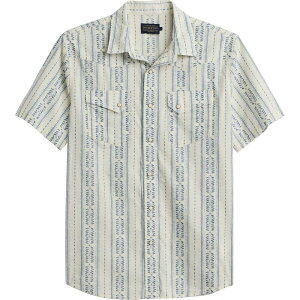 �y���h���g�� �����Y �g�b�v�X �V���c ���� Pendleton Laramie Short-Sleeve Shirt - Men's Laurel Grove Stripe �X�g���C�v