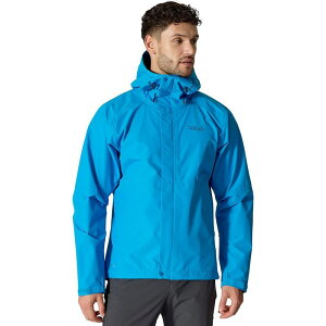 ���u �����Y �A�E�^�[ �W���P�b�g�E�u���]�� Rab Firewall Alpine Jacket - Men's Maya Blue �u���[