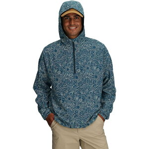 ���C�������r���Y �����Y �g�b�v�X �V���c ���� �p�[�J�[ Royal Robbinsalathe Sun Long-Sleeve Hoodie - Men's Orion Blue Solar Pt �u���[