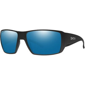 スミス レディース サングラス・アイウェア アクセサリー Guide's Choice XL ChromaPop Polarized Sunglasses Matte Black/ChromaPop Glass Polarized Blue Mirror