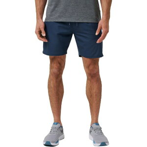 �g���r�X�}�q���[ �����Y �{�g���X �n�[�t�p���c�E�V���[�c TravisMathewanderlust E-Waist Short - Men's Mood Indigo �C���f�B�S