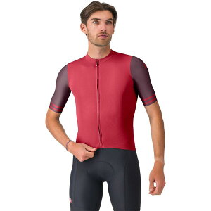 �J�X�e�� �����Y �g�b�v�X T�V���c �W���[�W�[ ���S Castelli Prologo Lite 2 Jersey - Men's Rich Red/Bordeaux ���b�h